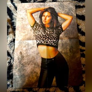 Shania Twain vintage poster
